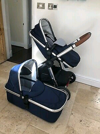 hamilton turnberry double pram